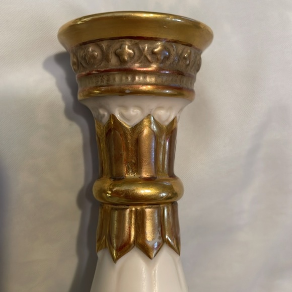Antique 1800’s Royal Worcester Porcelain Bud Vase - Picture 11 of 14